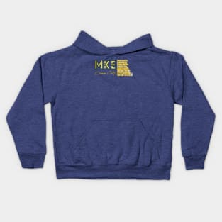 MKE Cream City Brick • Milwaukee, WI Kids Hoodie